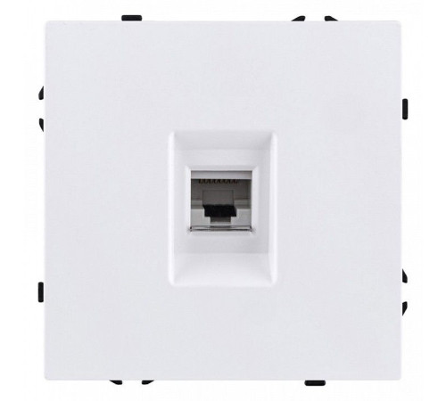Розетка Ethernet RJ-45 без рамки Kollinger Eclipse EC-017WH