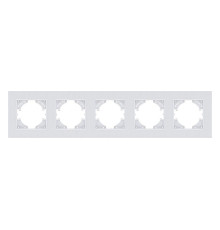 Рамка на 5 постов Kollinger Eleganz Plex EP5WH