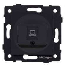 Розетка Ethernet RJ-45 без рамки Kollinger  REA-018BM
