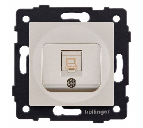 Розетка Ethernet RJ-45 без рамки Kollinger REA-018GD