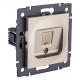 Розетка Ethernet RJ-45 без рамки Kollinger REA-018GD