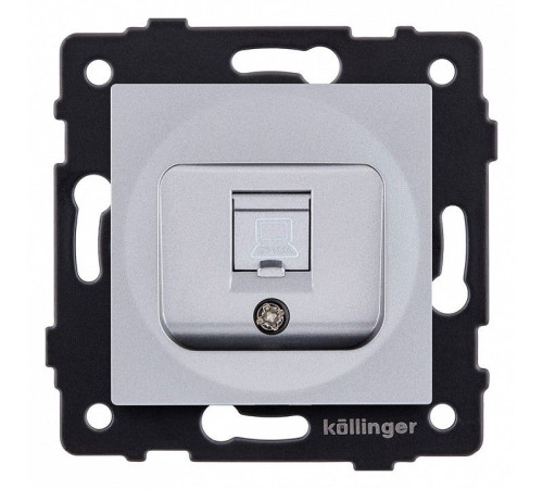 Розетка Ethernet RJ-45 без рамки Kollinger REA-018GY