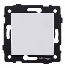 Выключатель проходной одноклавишный без рамки Kollinger  REA-S-003WH