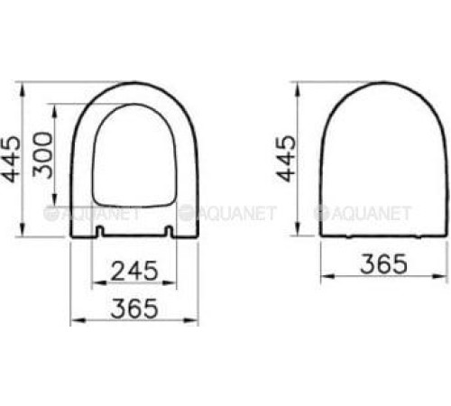 Крышка-сиденье для унитаза VitrA Sento микролифт 130-003-009