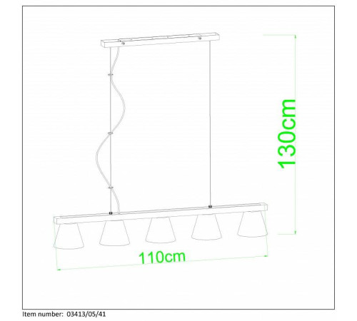 Подвесной светильник Lucide Possio 03413/05/41
