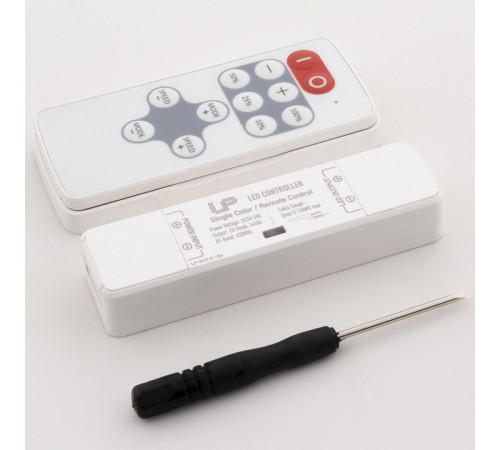 Контроллер-регулятор цвета RGBW с пультом ДУ LEDS POWER N10-S Nano RF 003771
