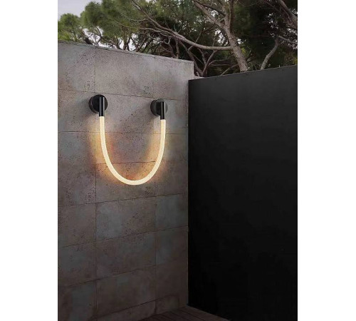 Накладной светильник LIGHTERA Tura LE103W-93BB STAINLESS