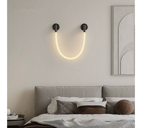 Накладной светильник LIGHTERA Tura LE103W-93BB STAINLESS