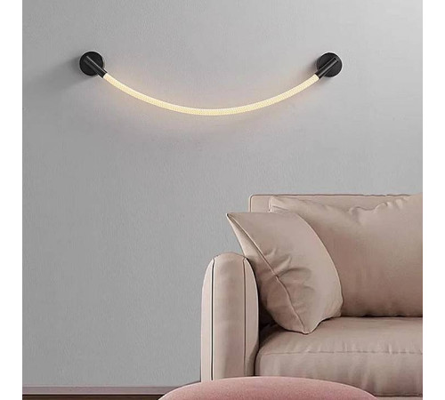 Накладной светильник LIGHTERA Tura LE103W-93BB STAINLESS