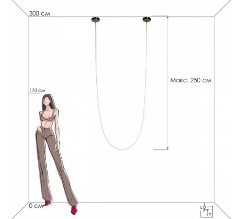 Подвесной светильник Loft it Lori 10230/5000