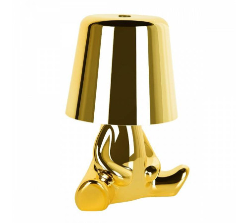 Настольная лампа декоративная Loft It Brothers золотая 10233/E Gold