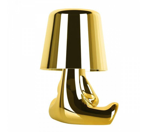 Настольная лампа декоративная Loft It Brothers золотая 10233/E Gold