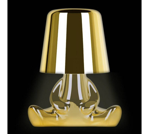 Настольная лампа декоративная Loft It Brothers золотая 10233/E Gold