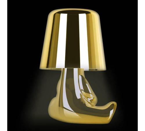 Настольная лампа декоративная Loft It Brothers золотая 10233/E Gold
