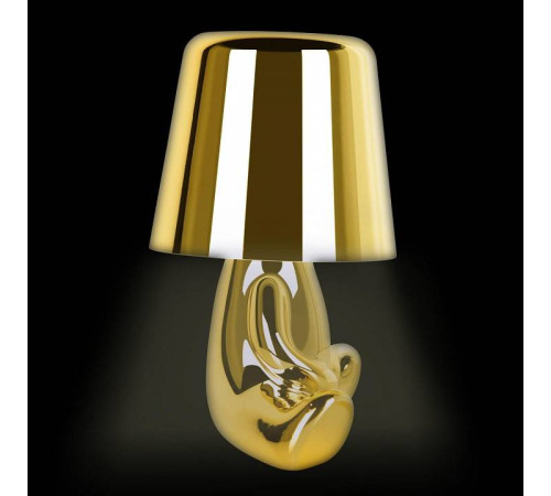 Настольная лампа декоративная Loft It Brothers золотая 10233/E Gold