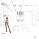 Подвесная люстра Loft it Wonderland 10405/8
