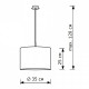 Подвесной светильник Lighthall Alicen 35 LH022030