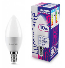 Лампа светодиодная Luminarte  E14 10Вт 4000K LSTD-C37-10W4KE14