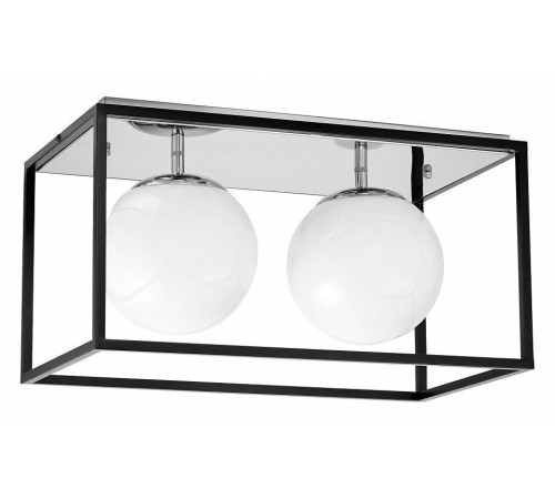 Накладной светильник LUMINA DECO LDC 8060-2 CHR+BK