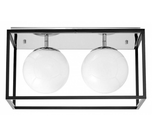 Накладной светильник LUMINA DECO LDC 8060-2 CHR+BK