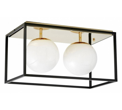 Накладной светильник Lumina Deco Alesti LDC 8060-2 F.GD+BK
