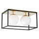 Накладной светильник Lumina Deco Alesti LDC 8060-2 F.GD+BK