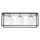 Накладной светильник Lumina Deco Alesti LDC 8060-3 CHR+BK