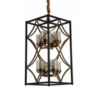 Подвесная люстра Lumina Deco Quadrato LDP 1223-8 BK+MD