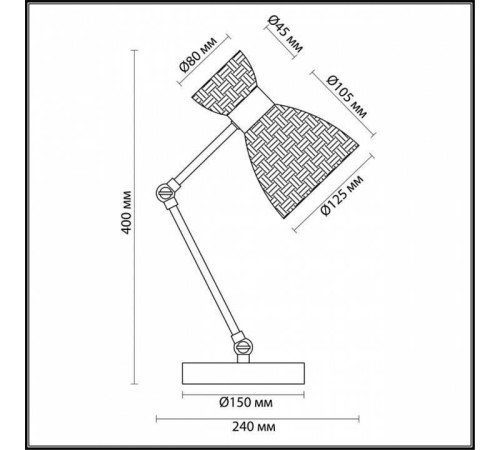 Настольная лампа декоративная Lumion Jackie 3704/1T