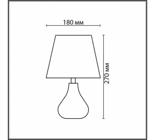 Настольная лампа декоративная Lumion NAINA 8185/1T