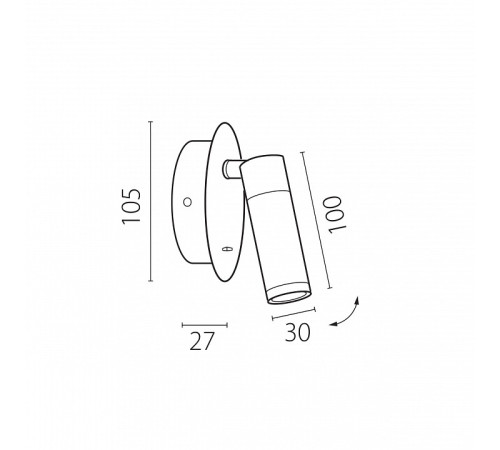 Бра Lightstar Omega 200636