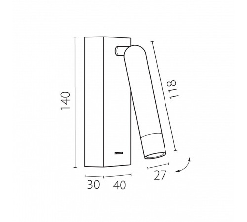 Бра Lightstar Omega 200731