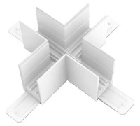 Соединитель X-образный для треков Lightstar Teta 505286-ALU