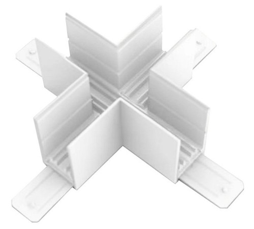 Соединитель X-образный для треков Lightstar Teta 505286-ALU