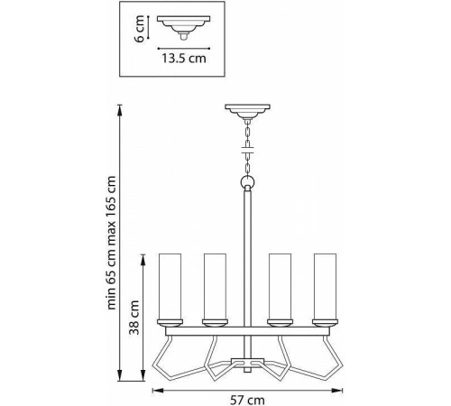 Подвесная люстра Lightstar Flume 723065