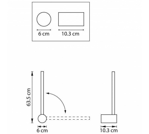 Бра Lightstar Tubo 748833