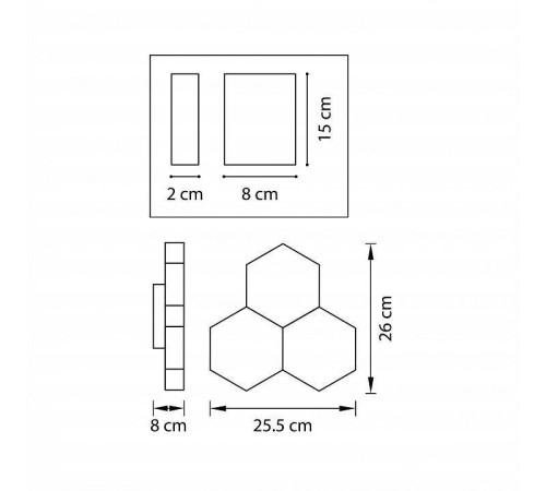 Накладной светильник Lightstar Favo LED 750631