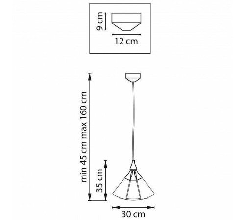Подвесная люстра Lightstar Cone 757150