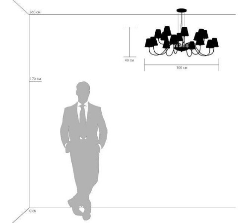 Подвесная люстра Lightstar Diafano 758164