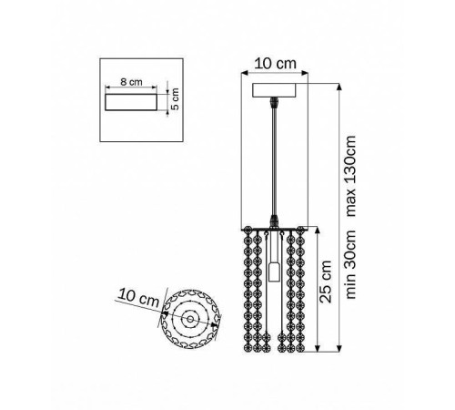Подвесной светильник Lightstar Cristallo 795322