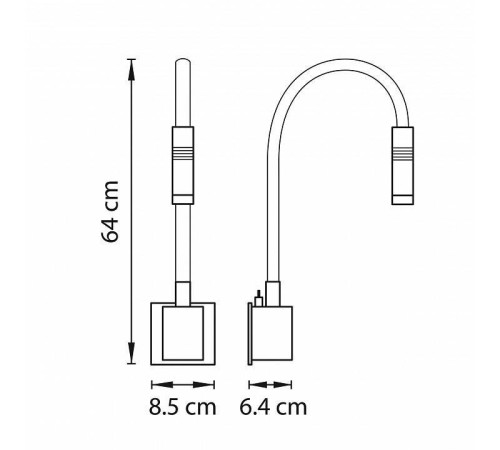 Бра Lightstar Muro 808617