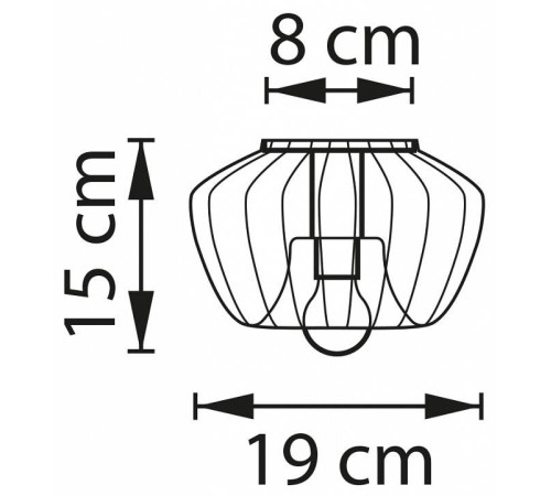 Накладной светильник Lightstar Celesta 809002