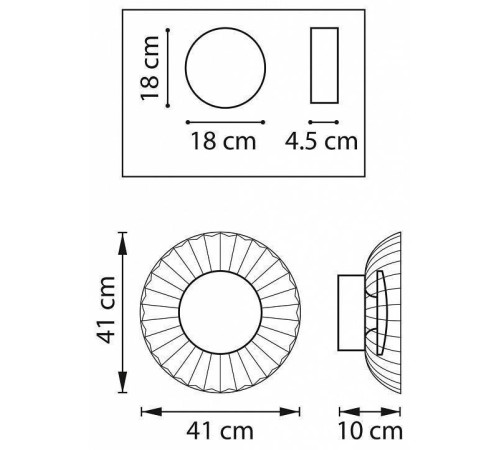 Накладной светильник Lightstar Celesta 809022