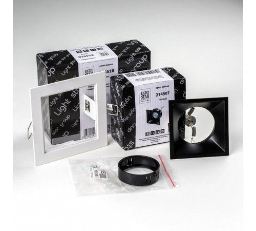 Встраиваемый светильник Lightstar Domino D51607BMOD