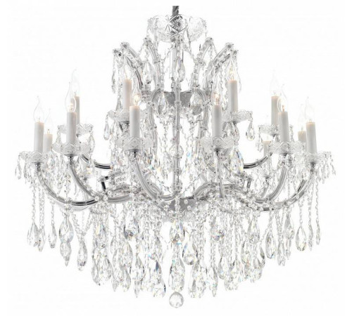 Подвесная люстра iLamp Diamond 6071-18 CR+CL