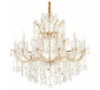 Подвесная люстра iLamp Diamond 6071-18 GD+CL