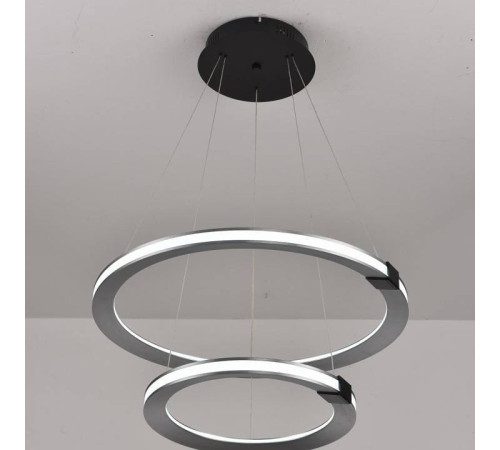 Подвесной светильник iLedex Vision 9225-6+4SD GR+BK