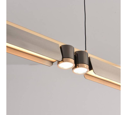 Подвесной светильник iLedex Vision 9309D-1200-2 GR+BK