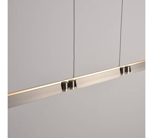 Подвесной светильник iLedex Vision 9309D-1200-2 GR+BK