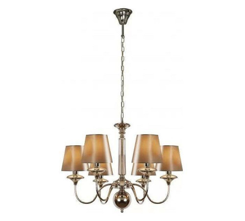 Подвесная люстра iLamp Rolling P2406-6 Nickel